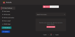 Play Actorle Online